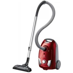 Electrolux EEG43WR Aspirapolvere con Sacco EasyGo, Hygiene Filter 12, Spazzola Parquet, 650 W, 3.5 Litri, 80 decibel, Rosso