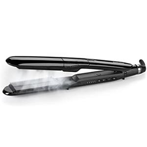 BaByliss ST492E Piastra a Vapore Steamstraight, Piastre in Ceramica da 39 mm, Riscaldamento Advanced Ceramics, Idrata e Liscia i Capelli, 5 Temperature, Auto Spegnimento di Sicurezza