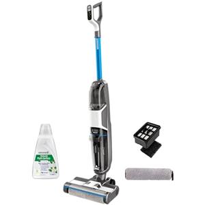 BISSELL CrossWave HF3 | Aspirapolvere Senza Fili | Lavapavimenti Secco e Umido | Multisuperficie per Pavimenti Duri | Parquet, Piastrelle e Laminati | Doppio Serbatoio Acqua Pulita/Sporca | 3598N