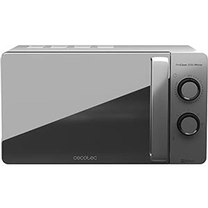 Cecotec Forno a Microonde ProClean 3060 Mirror da 20 Litri, 700 W, rivestimento Ready2Clean per una migliore pulizia, tecnologia 3DWave, Desgin conn porta a specchio