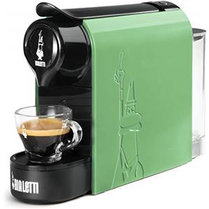 Bialetti Gioia, Macchina Caffè Espresso, Funziona esclusivamente con Capsule Bialetti, Verde Mint