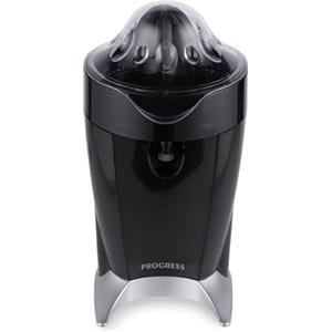 Progress EK5882 Spremiagrumi da cono a tazza - Include coni di spremitura intercambiabili piccoli e grandi, che servono direttamente al bicchiere, rotazione multidirezionale, beccuccio antigoccia, 60W