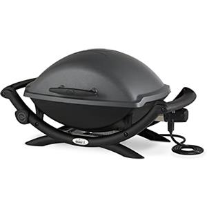 Weber Q2400 Barbecue Elettrico, 55 x 39 cm, Dark Grey (55020053)