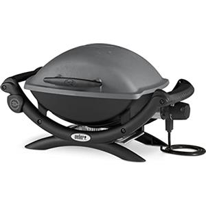 Weber Q1400 Barbecue Elettrico, 43 x 32cm, Dark Grey (52020053)