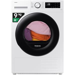 Samsung Asciugatrice Crystal EcoDry DV90CGC0A0AE/ET 9 Kg, Pompa di Calore, Wifi, Sensore Optimal Dry, Filtro 2 in 1, Carica Frontale, 60L x 80H x 65P cm