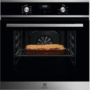 Electrolux Serie600 Forno da Incasso Multifunzione, Capacità 65 L, EOF5H40BX, Cottura Multilivello, Pulizia AquaClean, SurroundCook, 594x595x567mm, Acciaio Inox Antimpronta