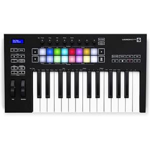 Novation Launchkey 25 [MK3], control-ler MIDI a tastiera — Con integrazione per Ableton Live. Modalità Accordo, Modalità Scala e arpeggiatore. Tutti i software che ti servono per produrre musica