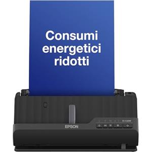 Epson ES-C320W Scanner A4 di Precisione per Documenti e Foto, Connessione Wireless, Ottimizzato per la Gestione dei Documenti, Gestione versatile dei Supporti e Bassi Consumi Energetici