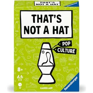 Ravensburger - That's Not a Hat 2 Pop Culture, Gioco di Carte per Tutta la Famiglia, 3-8 Giocatori, Idea Regalo per Bambini 8+ Anni, Edizione in Italiano