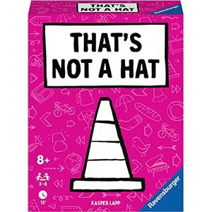 Ravensburger - That's Not a Hat!, Gioco di Carte per Tutta la Famiglia, 3-8 Giocatori, Idea Regalo per Adulti e Bambini 8+ Anni, Edizione in Italiano