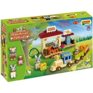 Unicoplus 8925-0MAX - Trenino, 1,5-5 anni, 68 pezzi