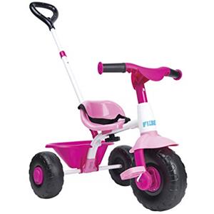 Feber 800012811 Baby Trike Pink - Triciclo per Ragazzi e Ragazze da 1 a 3 Anni, Rosa