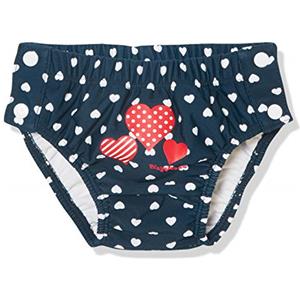 Playshoes Pantaloni Pannolini Con Protezione Uv Unisex - Bambini e ragazzi, Cuori Da Abbottonare, 86/92