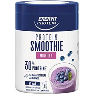 Enervit, Barattolo Smoothie Choco Cookie da 320 Grammi, con Proteine del Latte, Fibre e Vitamina D, Senza Zuccheri Aggiunti