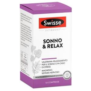 Swisse Sonno & Relax - 50 Compresse, Integratore di valeriana, magnesio