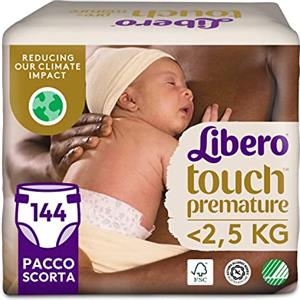 Libero, Pannolini Touch Open per Bambini, 108 Pannolini Taglia 6 per Bambini da 13-20 Kg, 3 Confezioni da 36 Pannolini Monouso