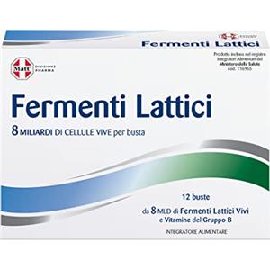 Matt Divisione Pharma Fermenti Lattici Bustine, in Polvere, 30g