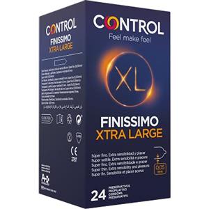 Control Finissimo Xl Preservativi Super Sottili 0.05 mm Extra Large - 24 Profilattici