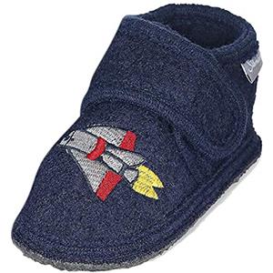 Sterntaler Pantofole bimbi Pantofole, Bimbo 0-24, Blu (Marine 300), 20 EU (4 Bimbo UK)