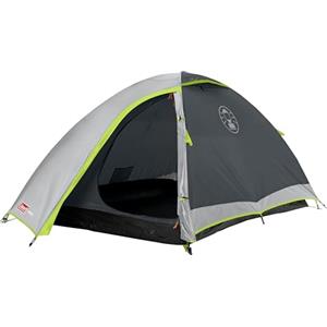 Coleman Darwin Cupola per 2 pers, Campeggio ed Escursionismo, 100% Impermeabile, Telo di Protezione Cucito, Tenda Igloo compatta e Leggera Montaggio rapido Unisex-Adult, Grigio, One Size