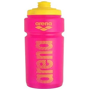ARENA Sport Bottle, Borraccia Sportiva Unisex Adulto, Pink-Yellow, Taglia Unica