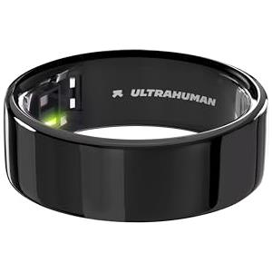 ULTRAHUMAN Ring AIR - Nessun abbonamento all'app - Smart Ring - Taglia prima con kit di dimensionamento - Monitora sonno, allenamenti, FC, HRV - Batteria fino a 6 giorni (taglia 11)