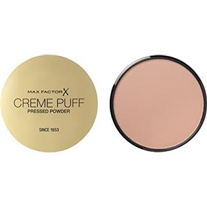 Max Factor Cipria Compatta Creme Puff, Cipria Opacizzante Effetto Matte, Texture Leggera, 50 Natural