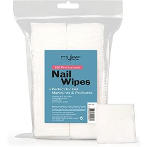 Mylee Lint Free Wipes Confezione da 200 Prep Clean Wipe NUOVE 100% salviettine per unghie che non lasciano residui