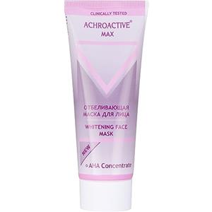 ACHROACTIVE MAX | Maschera Viso Schiarente | Sbiancante, Antimacchie e Schiarente Viso | Maschera Antimacchie e Illuminante | Uniforma il tono, Illumina, Antietà e Idrata | 75 ml