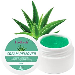 FADLASH Crema Rimuovi per Ciglia Estensioni FADLASH Solvente per Extension Ciglia Remover Crema Extension Ciglia Delicata e Rapida Rimozione Rapida Della Colla Ciglia(Aloe)