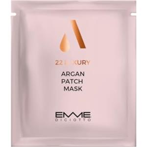 EMME DICIOTTO Maschera Viso Patch Argan Mask Emmediciotto | maschera monouso Rimpolpante e Idratante (1 pezzo)