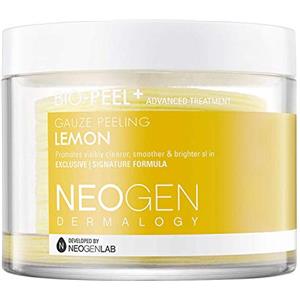 DERMALOGY by NEOGENLAB Bio-Peel Garza Tamponi per peeling (Limone, 30 pastiglie) - Peeling Pad esfoliante e illuminante con PHA e limone e citronella - Cura della pelle coreana