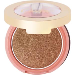 Oulac Fard e Illuminante Bronze Blush,Colore Ricco, Resistente All'acqua e Al Sudore, Lunga Durata,Adatto a Diversi Gruppi Di Pelle,4.8g