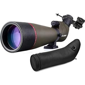 Svbony SV13 20-60x80 Cannocchiale con Adattatore Smartphone, HD Porro Prisme Impermeabile Telescopio Spotting Scope Per Birdwatching, Tiro sportivo