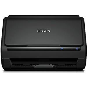 Epson WorkForce ES-500WII, Scanner A4 WiFi Fronte/Retro ad Alta Velocità su Smartphone, Tablet, PC o Mac, Duplex Automatico e ADF, Funzioni Automatiche di Ritaglio e Rimozione di Pagine Bianche/Sfondi