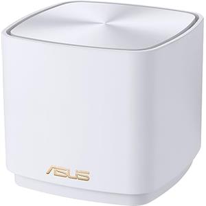 ASUS ZenWiFi XD4 AX Mini Sistema Mesh AX1800 (1 Pezzo), WiFi 6, 802.11ax, Fino a 180 m² e 25 + dispositivi, AiMesh, Sicurezza Internet e Parental Controls Inclusi a Vita, Easy Setup, Colore bianco