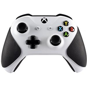 eXtremeRate Grip Adesivo per Xbox One S X Controller Impugnature Maniglia Skin Antiscivolo per Xbox One Joystick－Nero