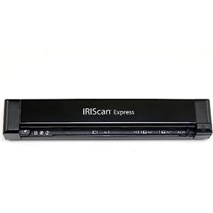IRIScan Express scanner a4 portatile 8PPM-v4: editor PDF gratuito, simplex, USB, scanner PDF, scansione in Word, PDF, XLS, biglietti da visita in Outlook, scanner fotografico, scanner documenti Win.