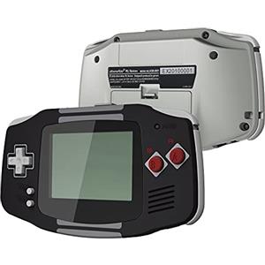 eXtremeRate Cover Tasti Custodia Scocca Pulsanti Shell Ricambio per Gameboy Advance GBA Console-Compatibile con IPS & Standard LCD-NON Include Console&IPS Schermo(Stile NES)