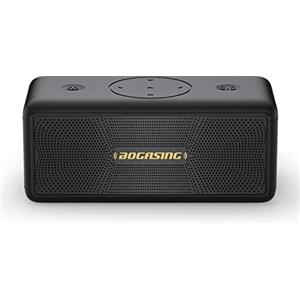 BOGASING Cassa Bluetooth Potente Portatile, M5 Casse Bluetooth 5.3, Bassi Extra 40W e Audio Stereo, 30h di autonomia, Impermeabile IPX7, EQ, USB/TF/AUX Speaker Altoparlante Bluetooth da casa, esterno