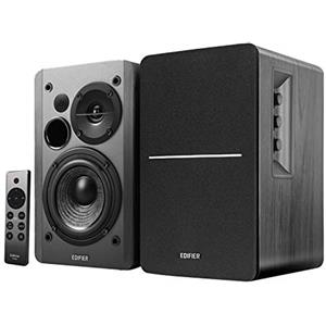 Edifier R1280DBs Altoparlanti Diffusori da Scaffale Active Bluetooth - Ingresso Ottico - Diffusore Monitor da Studio Wireless 2.0-42W RMS con Subwoofer Line Out - Nero