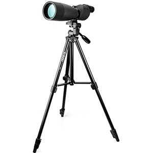 Svbony SV17 Cannocchiale 25-75x70 Prisma BAK4 FMC Ottica Monoculare Telescopio Impermeabile Azoto Riempito Spotting Scope con Treppiede per Hunting Birdwatching
