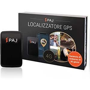 PAJ GPS ALLROUND Finder 4G - Localizzatore GPS Tracker per Auto, Oggetti, Valige, Persone, Bambini e Anziani, Durata della Batteria fino a 40 Giorni in Modalità Standby, Localizzatore tramite App