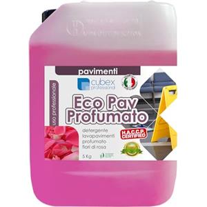cubex professional Detergente detersivo per Pavimenti profumato Eco PAV PROFUMATO 5KG