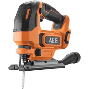 AEG BST18X2-0 Seghetto Alternativo con Motore a Spazzole 18V, con 3000 Corse al Minuto e Lunghezza di Corsa Pari a 25.4 mm, con 1 Lama Multi Materiale