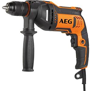 AEG SBE 705 RE Trapano a Percussione 705 W, Velocità Regolabile, Velocità fino a 2.800 g/min, Mandrino Autoserrante da 13mm