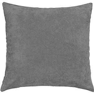 emmevi Federa Cuscino Divano Letto Fodera Copri Cuscino con Cerniera MOD.Fodera Rigata 55X55 Grigio