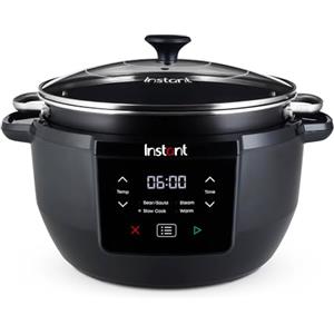 Instant Brands Instant Pot Superior Slow Cooker/Cuocere, 7,1 l, multicooker, 4 funzioni di cottura (cottura delicata, arrosto, cottura a vapore e funzione di mantenimento del caldo), lavabile in lavastoviglie, 800 W