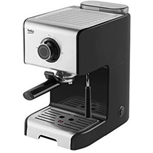 BEKO Macchina caffè Espresso Manuale CEP5152B, 15 Bar di Pressione della Pompa, 1200 W, Plastica, Inox