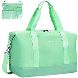 ECOHUB Bagaglio a Mano Easyjet 45x36x20, 30L Borsa Pieghevole da Viaggio, Borsone Palestra Uomo Donna con Tasca Impermeabile, borsa sportiva grande, Borse Aereo, Brevetto Pendente(Mentuccia)